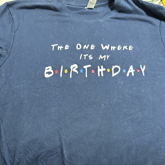 Birthday Friends Gang 1 Navy (Large) + 4 Grey (2 Large + 2 Med) - Picture 2 of 6